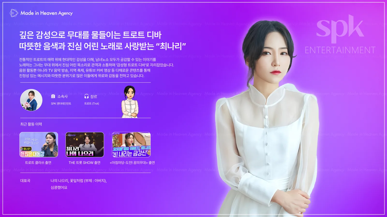 최나리 プロフィール